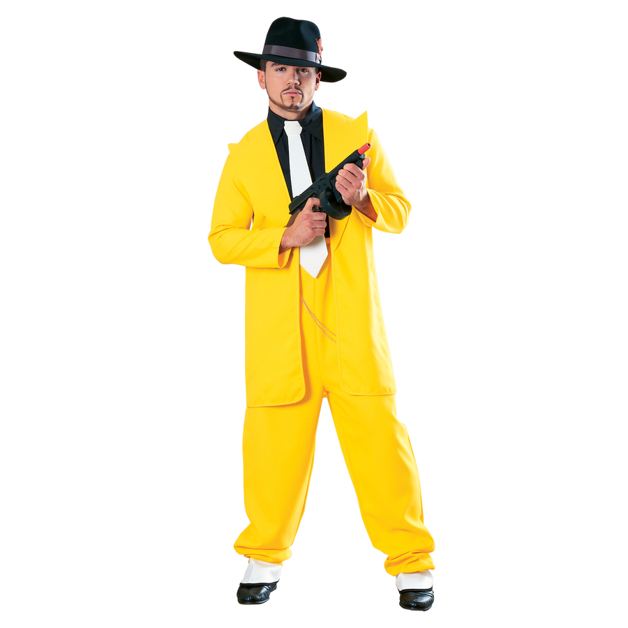 Yellow Zoot Suit Standard Adult Extra Large_1