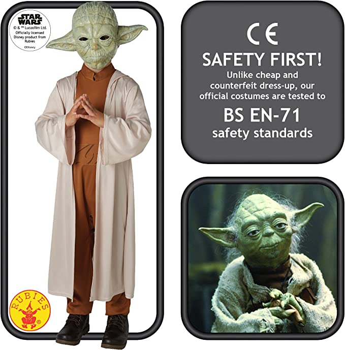 Yoda Kids Costume Jedi Grand Master 4
