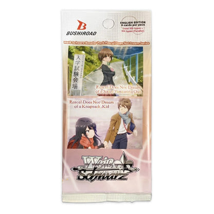 Weiß Schwarz Booster Pack: Rascal Does Not Dream of A Sister Venturing Out & Rascal Does Not Dream Of A Knapsack Kid product image