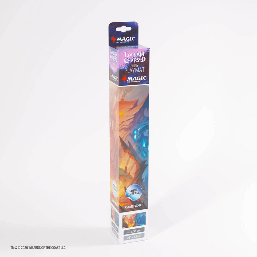 Gamegenic MTG Lorwyn Eclipsed Shiny Playmat Steam Vents Gaming Accessory