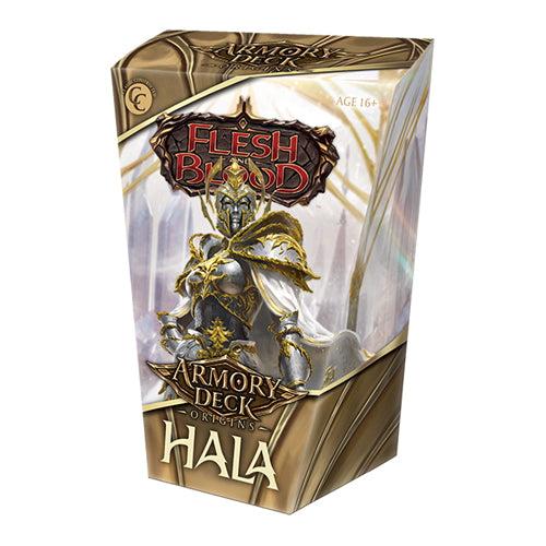 Flesh And Blood TCG Armory Deck Origins Hala GEM Stores only 1 Trading Card Game by Legend Story Studios