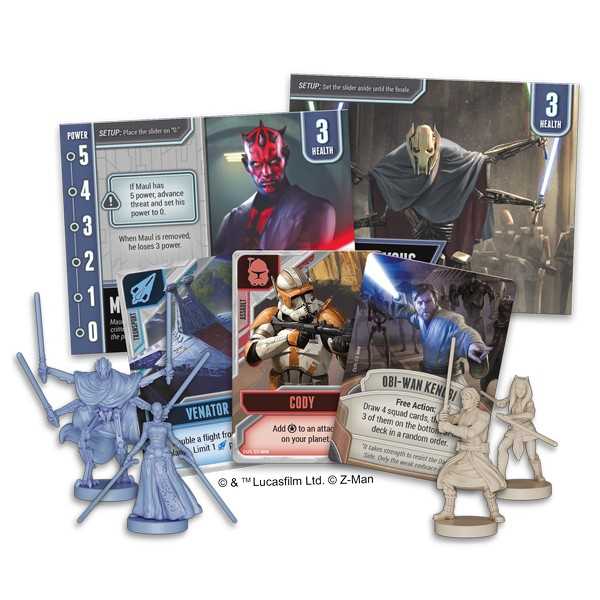 Pandemic Star Wars the Clone Wars Board Game by Z Man Games 4
