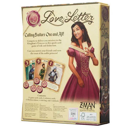 Love Letter Classic Eco Box Board Game by Z Man 2