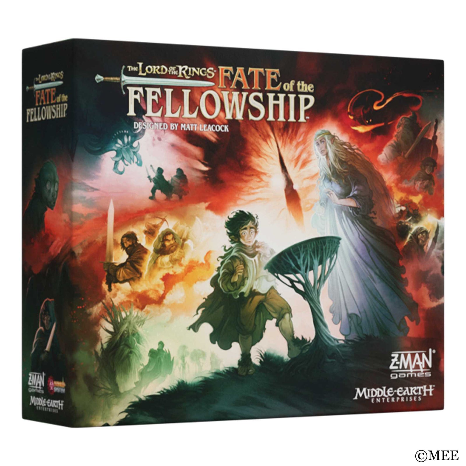 The Lord of The Rings Fate of The Fellowship Board Game by Z Man 1