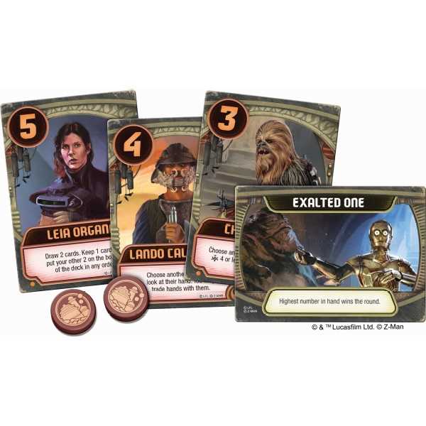 Star Wars Jabbas Palace A Love Letter Game Board Game by Z Man 3
