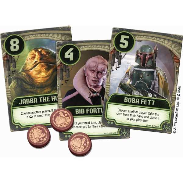 Star Wars Jabbas Palace A Love Letter Game Board Game by Z Man 4