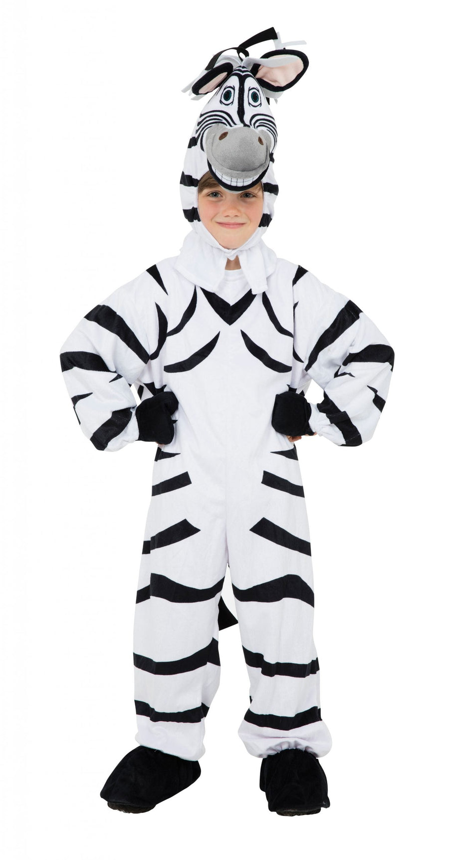 Zebra Costume 128cm Childrens Unisex To Fit Child Upto Height_1