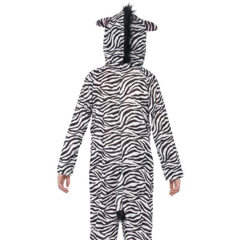 Zebra Costume Kids Black White Onesie 2