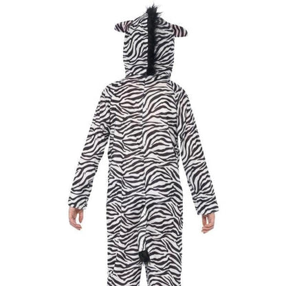 Zebra Costume Kids Black White Onesie 2