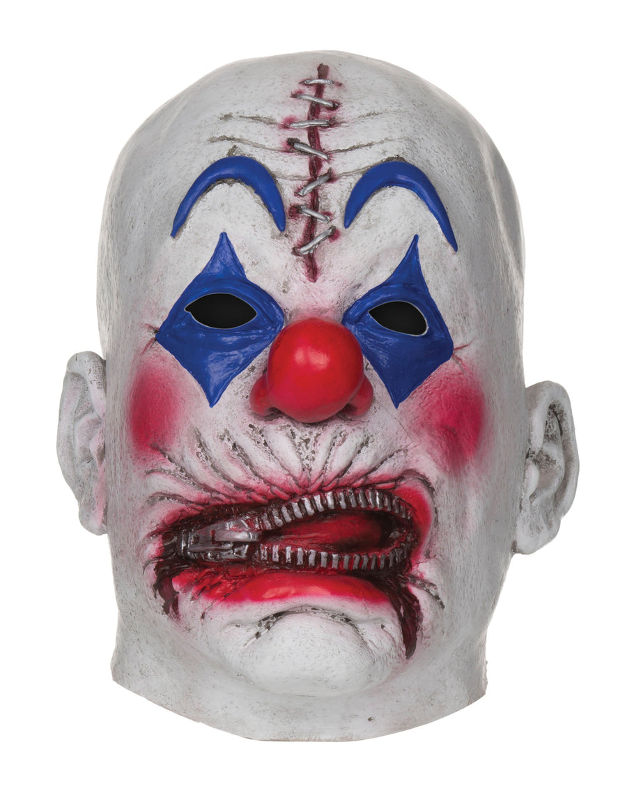 Zipper Clown Mask White Mask Joker_1