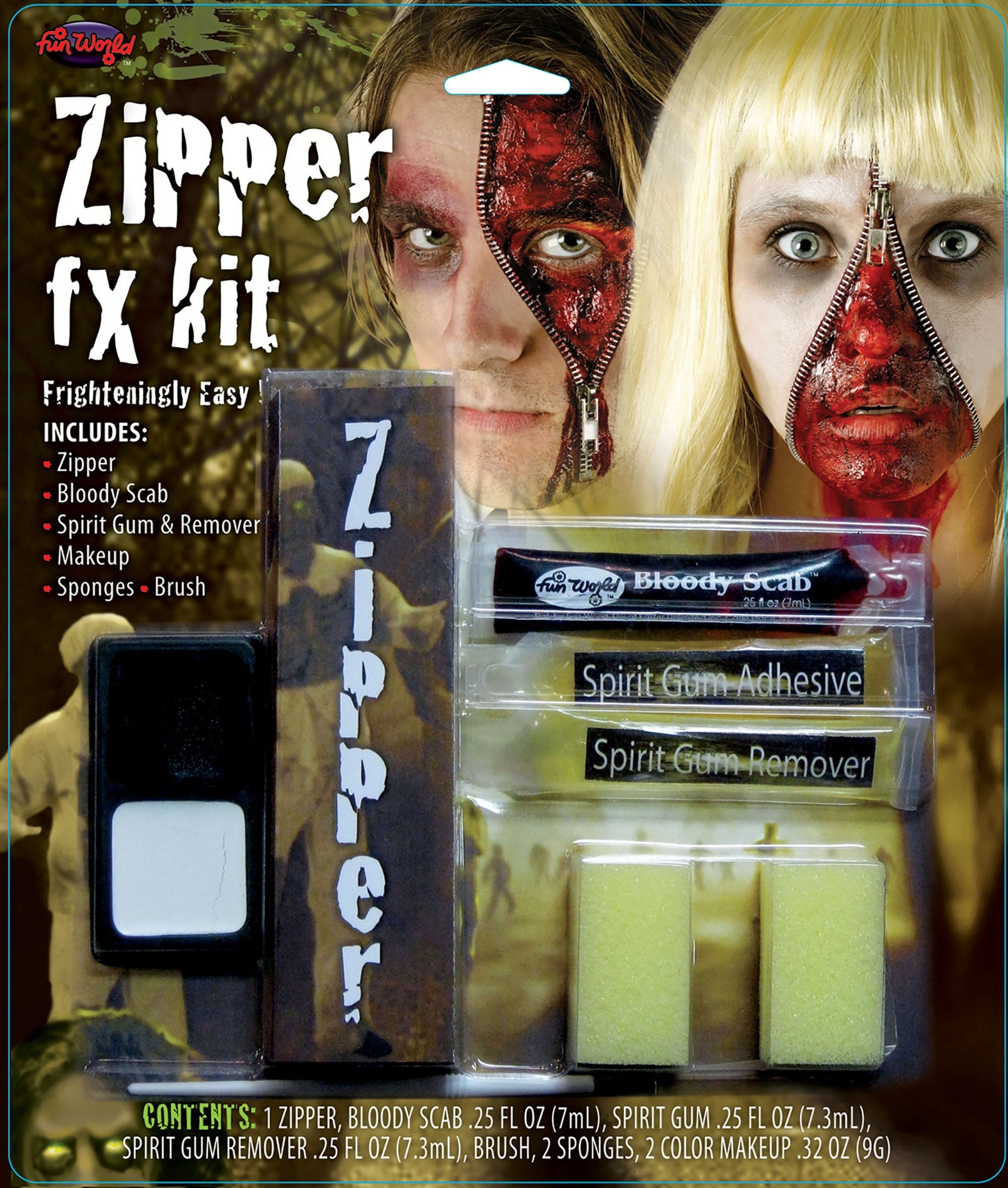 Zipper FX Kit Make Up Unisex 1