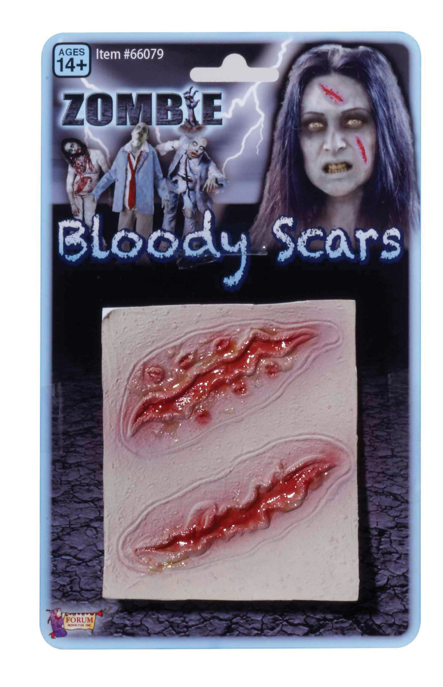 Zombie 2 Wound Scars Make Up Unisex Pack_1