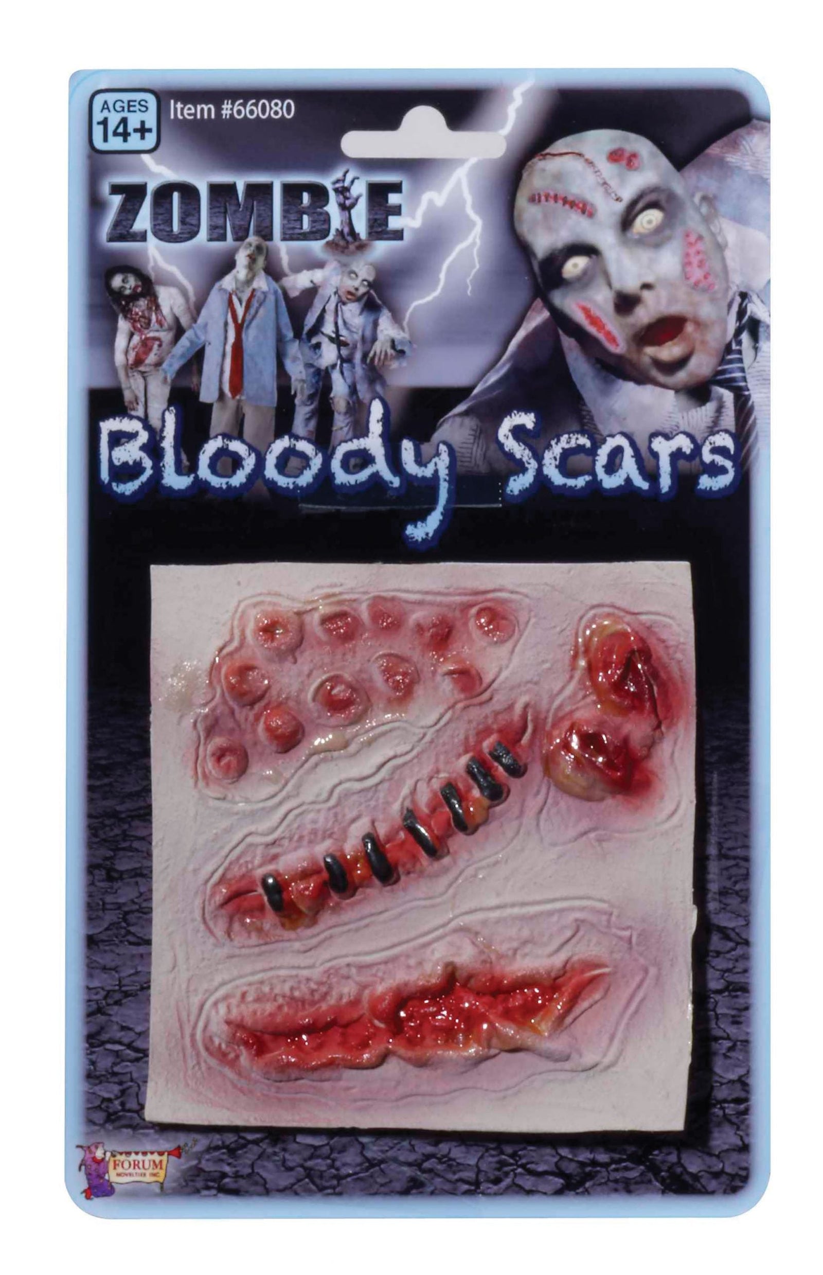 Zombie Assorted Scars Make Up Unisex 1