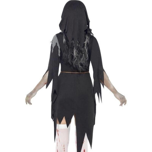 Zombie Bloody Sister Mary Costume Adult Black 2