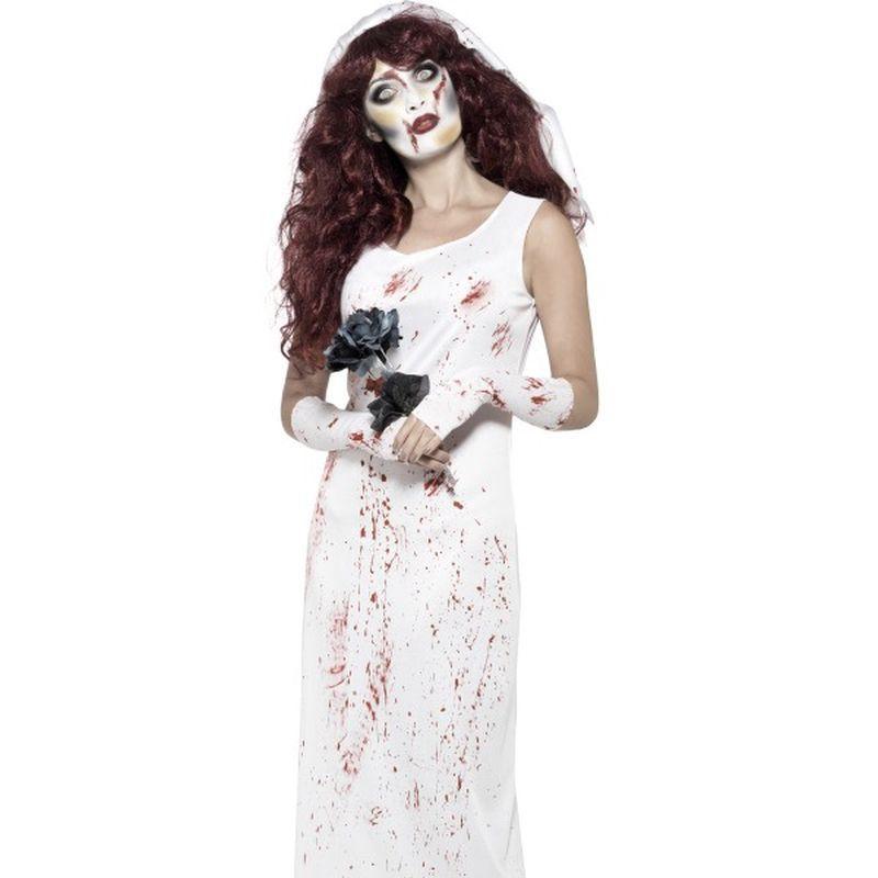 Zombie Bride Costume Adult White_1