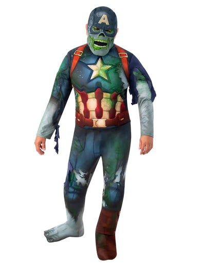 Zombie Captain America Costume Marvel What If