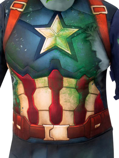Zombie Captain America Costume Marvel What If 3