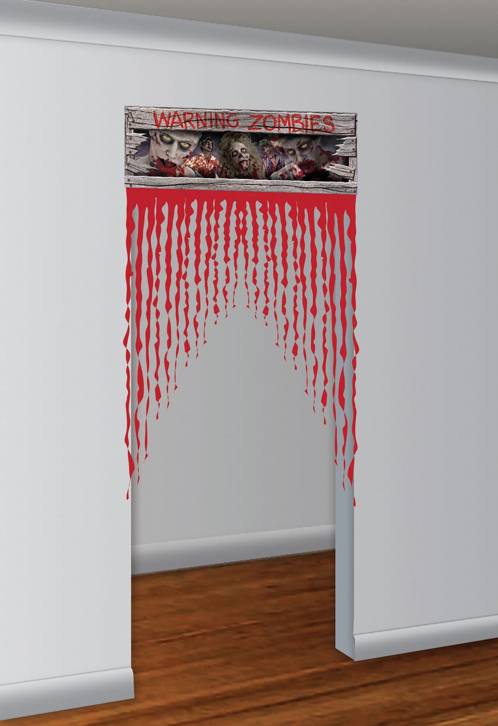 Zombie Door Topper Halloween Items 1
