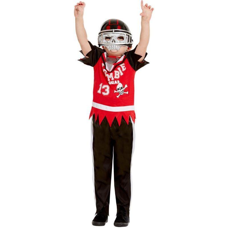 Zombie Football Player Costume Child Red_1