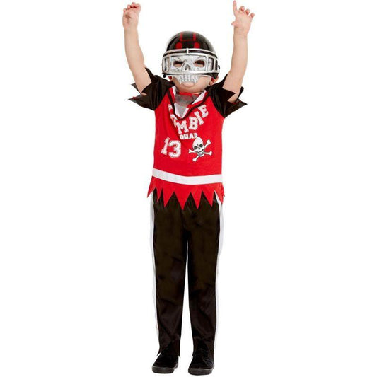 Zombie Football Player Costume Child Red 1