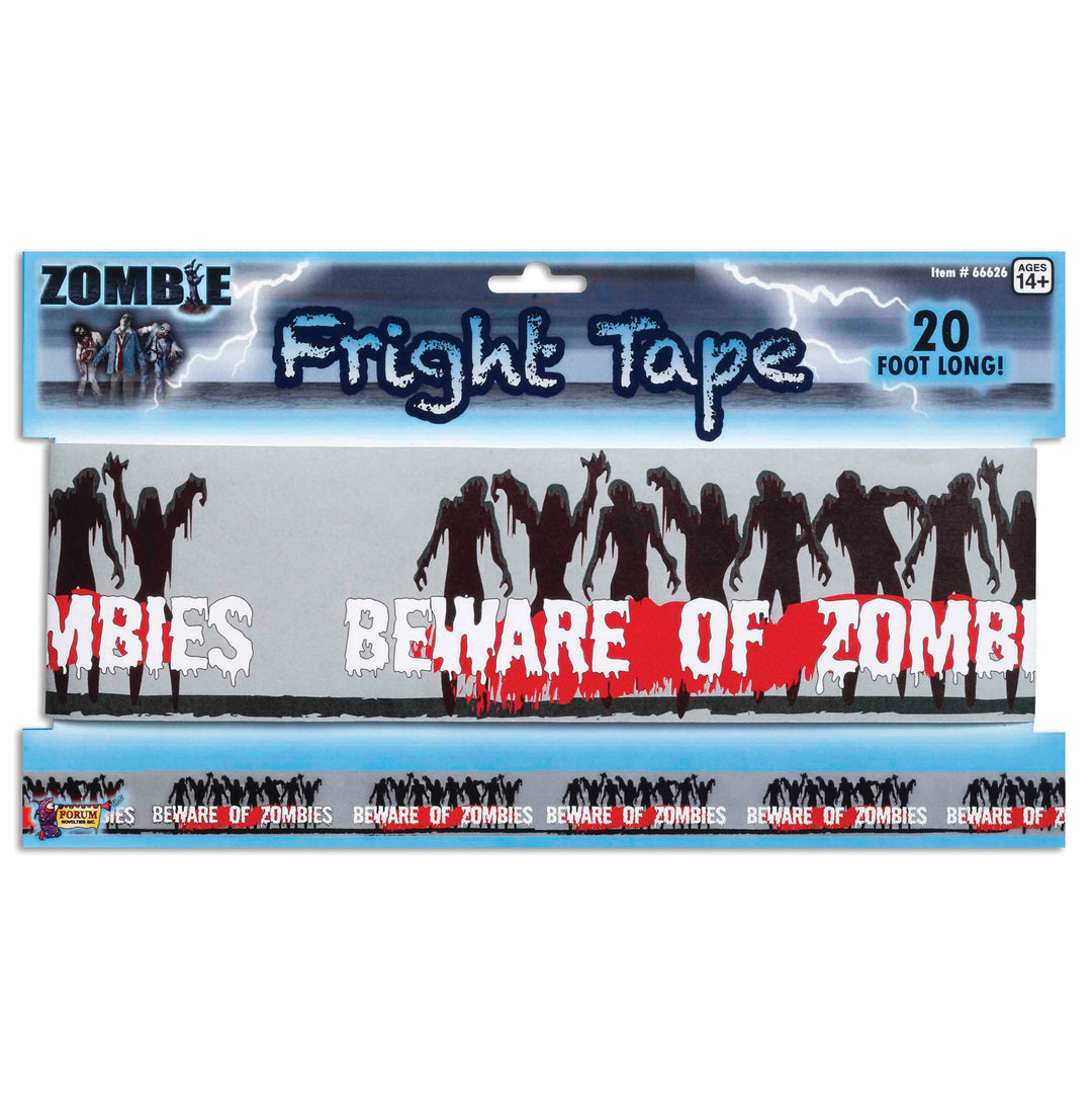 Zombie Fright Tape Halloween Items Unisex_1