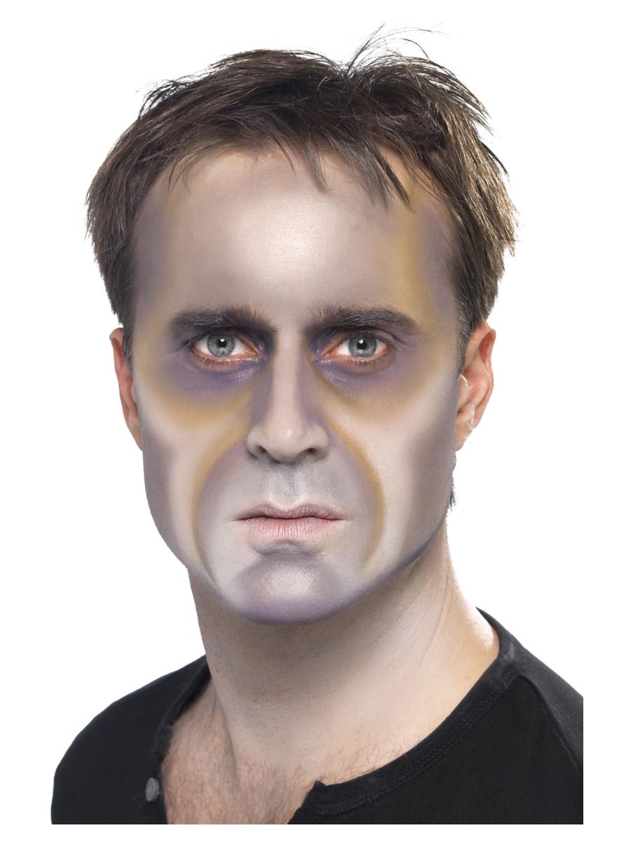 Complete Zombie Kit Facepaint Blood Liquid Latex Horror Flesh Crayon and Sponge 4