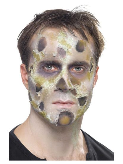 Complete Zombie Kit Facepaint Blood Liquid Latex Horror Flesh Crayon and Sponge 7