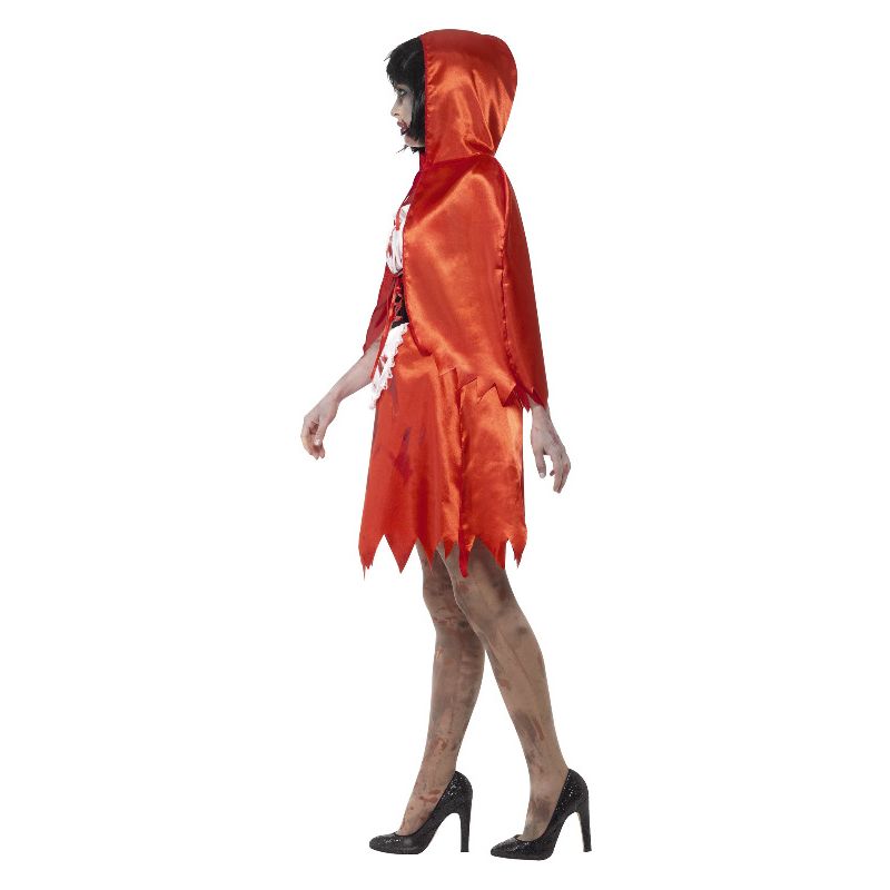 Zombie Little Miss Hood Costume Red Adult 3