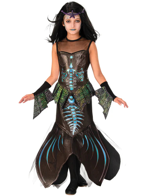 Zombie Mermaid Costume for Kids 1
