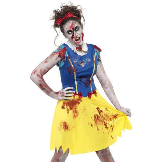 Zombie Miss Snow Costume Kids 1