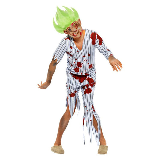 Zombie Ogre Costume Blue Adult 1