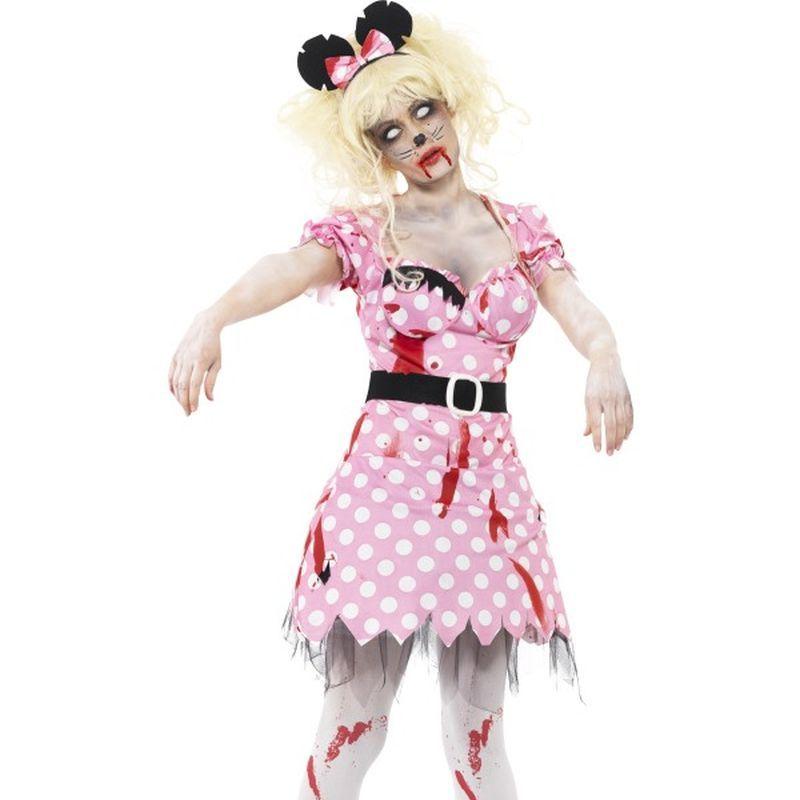 Zombie Rodent Costume Adult Pink 1