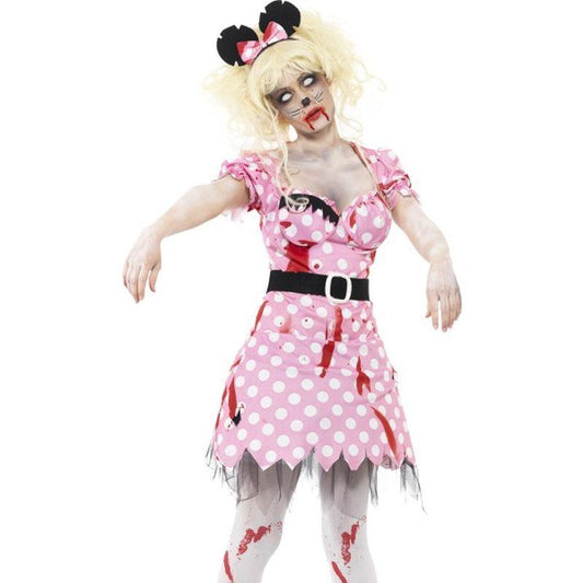 Zombie Rodent Costume Adult Pink 1