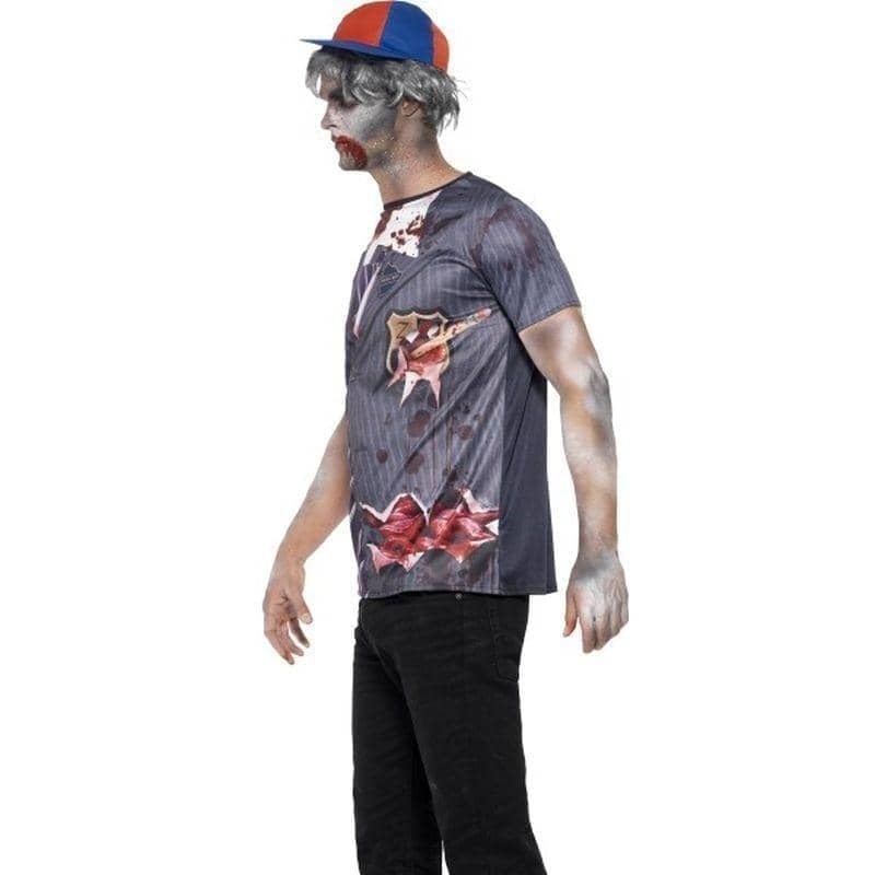 Zombie School Boy Adult Blue 3