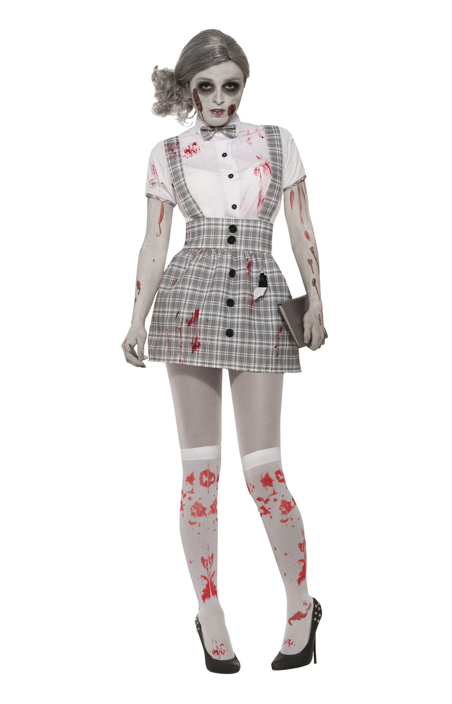 Zombie Schoolgirl Adult Costume Female_1