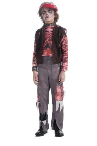 Zomboy Childrens Costume Zombie Punk Rocker 3