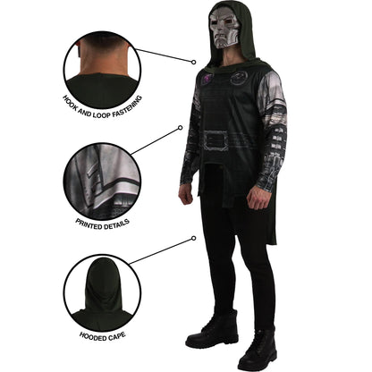 Marvel Avengers Doomsday Doctor Doom Costume for Adults - Image 4