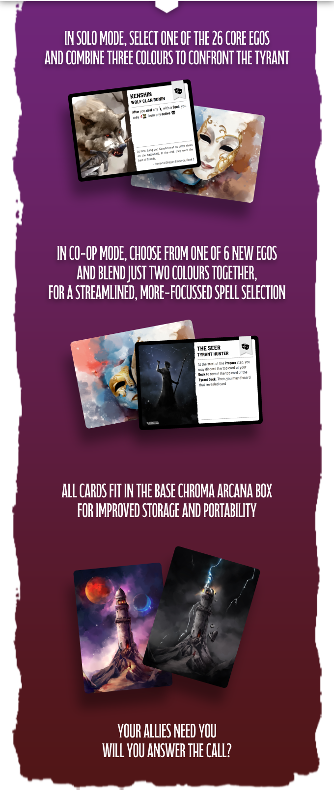 Tyrant Hunt Chroma Arcana Board Game Expansion