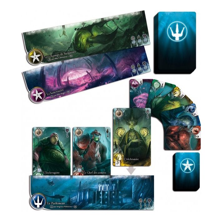 Abyss Board Game of Development Combination and Collection
