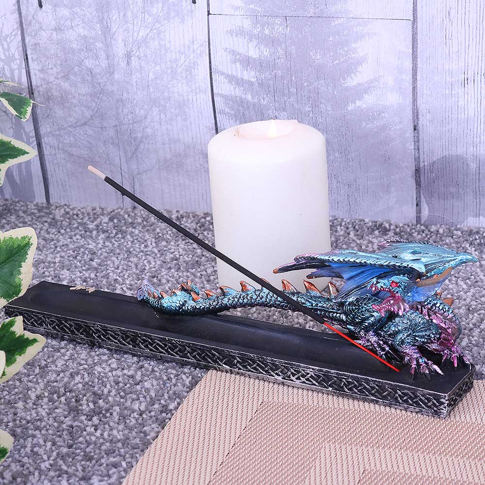 Fantasy Incense Guardian Dragon Stick Holder 28cm 7