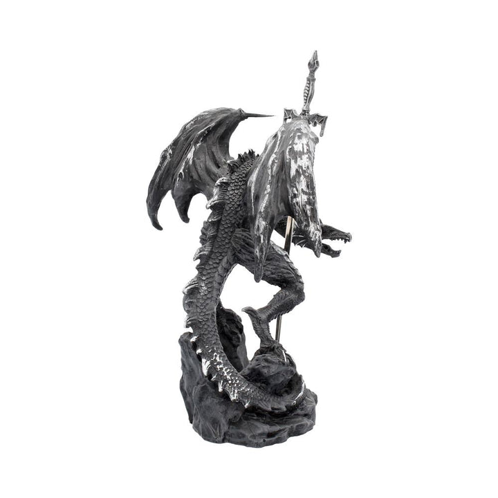 Gothic Black Dragon Sword Letter Opener Figurine 22.5cm 5