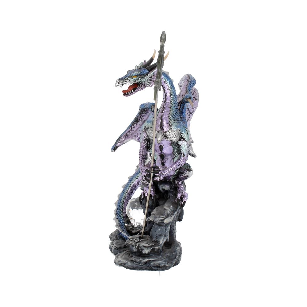 Lilac Purple Sword of the Dragon Gothic Fantasy Letter Opener 22cm 2