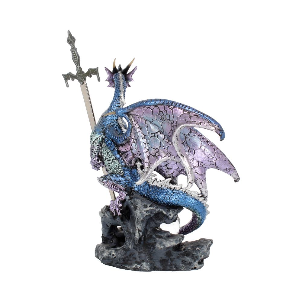 Lilac Purple Sword of the Dragon Gothic Fantasy Letter Opener 22cm 4