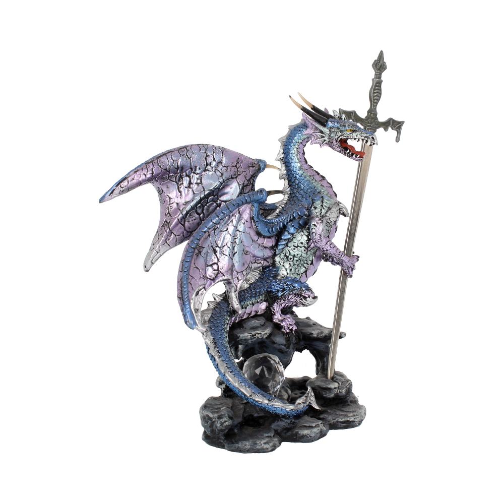 Lilac Purple Sword of the Dragon Gothic Fantasy Letter Opener 22cm 6