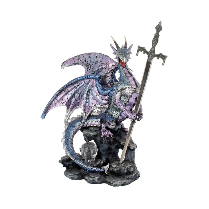 Lilac Purple Sword of the Dragon Gothic Fantasy Letter Opener 22cm