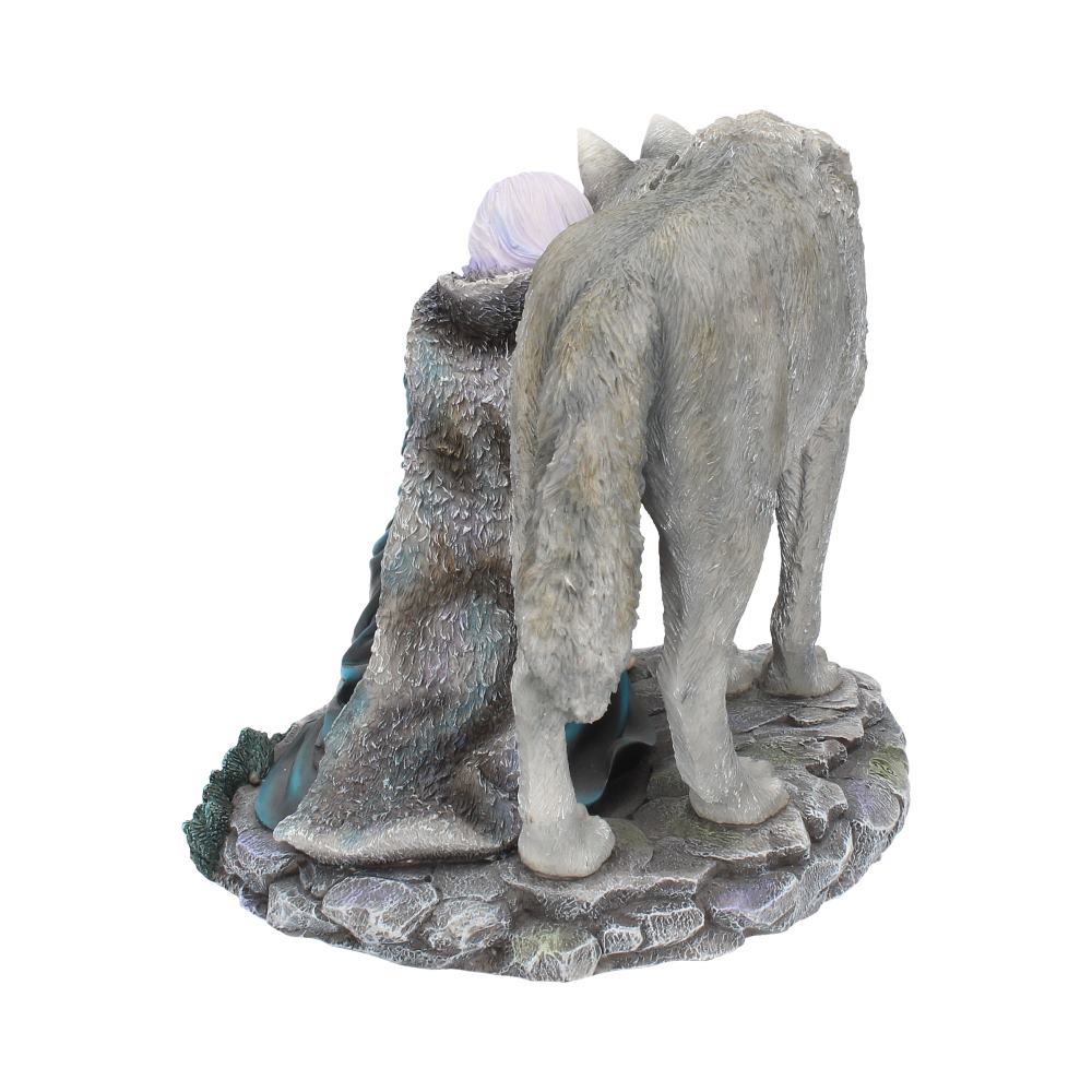 Protector Wolf Figurine by Anne Stokes Limited Edition Fantasy Ornament 25cm 3