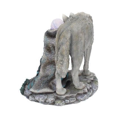 Protector Wolf Figurine by Anne Stokes Limited Edition Fantasy Ornament 25cm 3