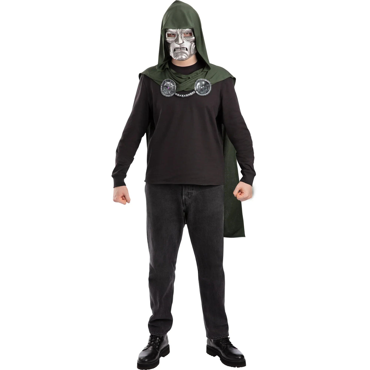 Marvel Avengers Doomsday Doctor Doom Cape and Mask Set for Adults - Image 6