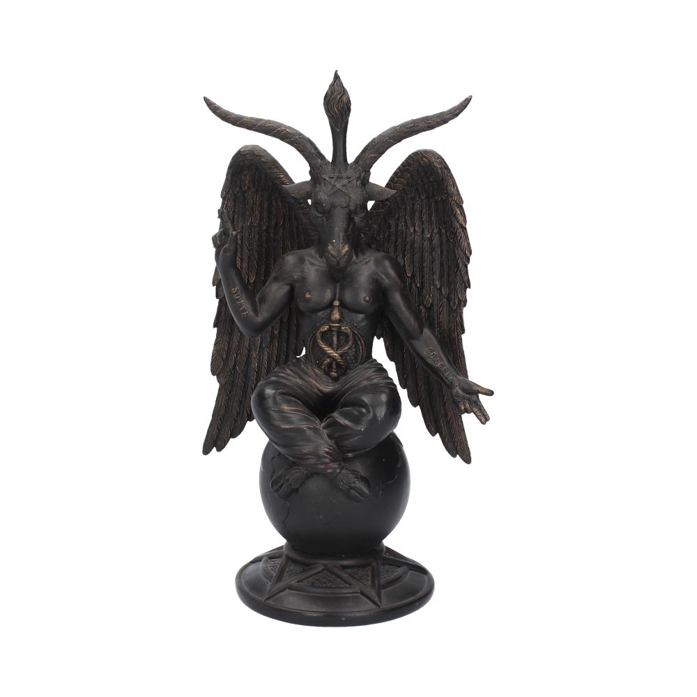 Baphomet Antiquity Occult Mystical Figurine Gothic Ornament 25cm 1