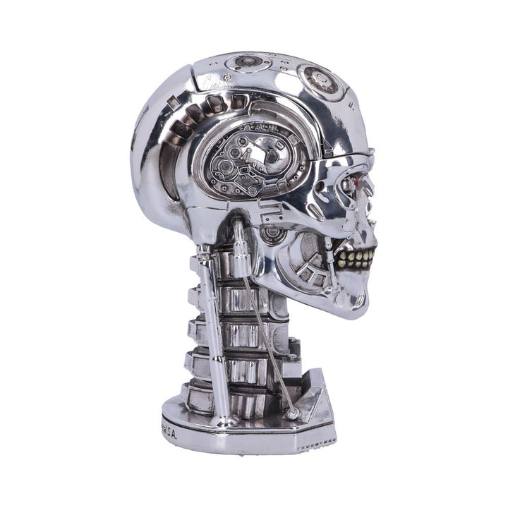 T800 Terminator 2 Judgement Day T2 Head Box Movie Merchandise 21cm Statue
